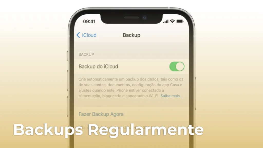 Dicas Para Prevenir Virus no Celular Backup Regularmente